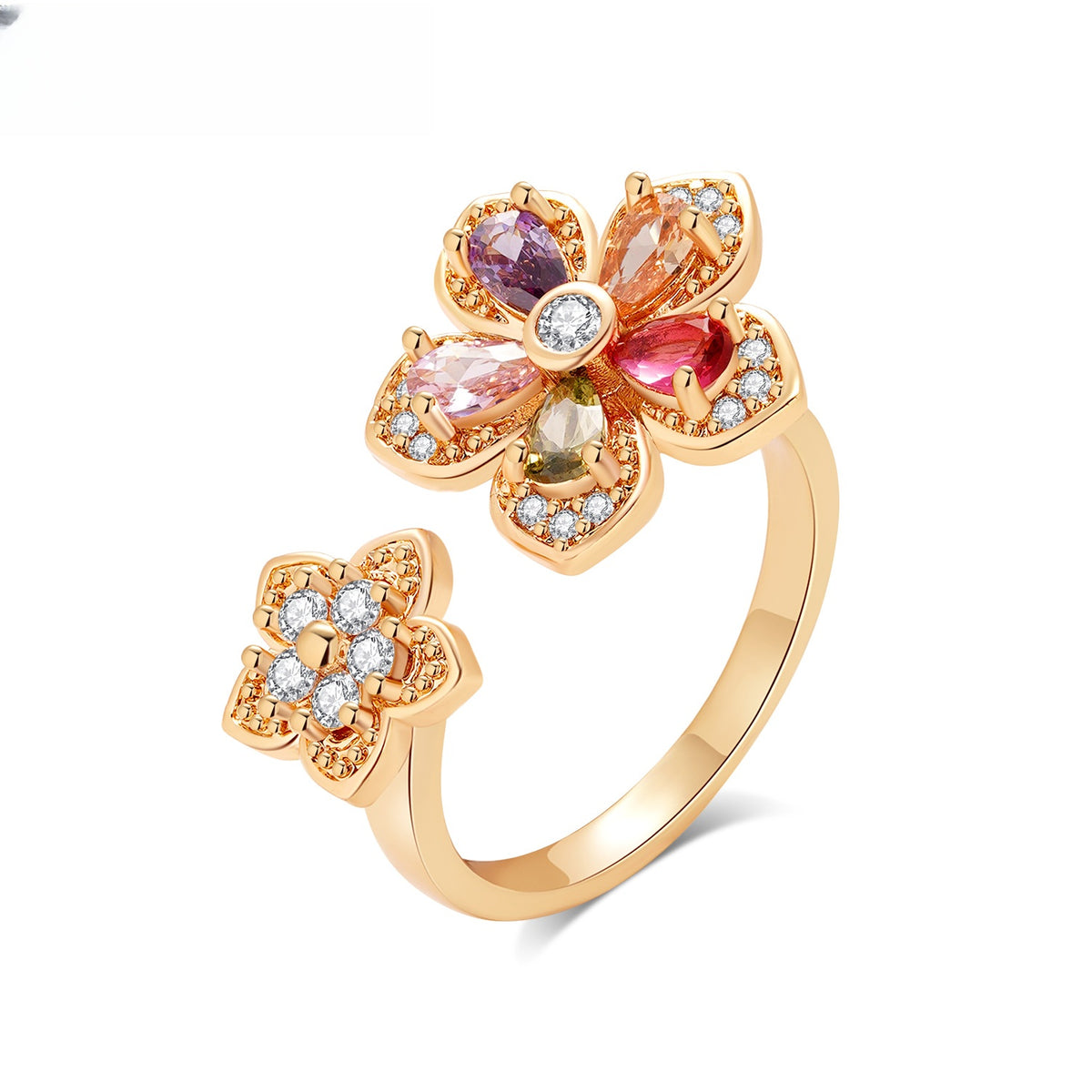 Floral Open Ring for Women product image
