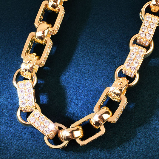 Iced Out Hip Hop Chain Necklace