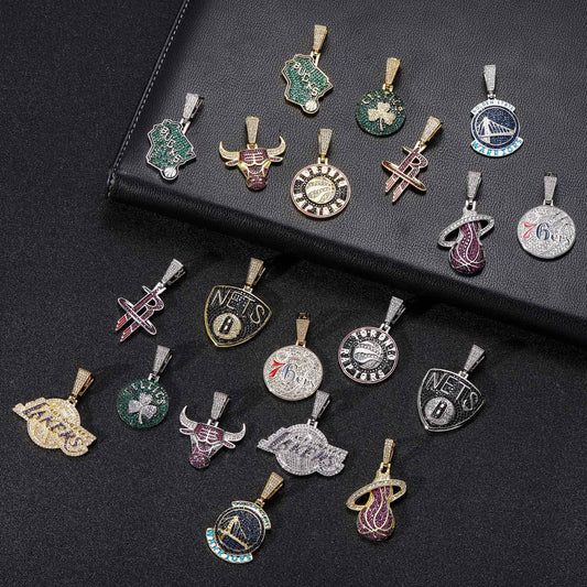 Hip Hop Fashion Copper Pendant Necklace for Men and Women