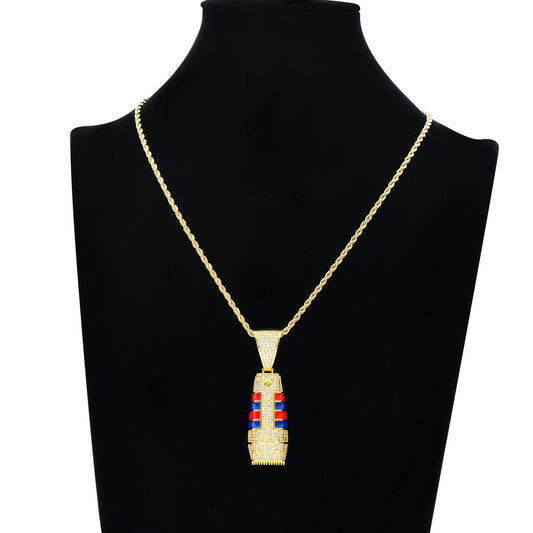 Fashion Copper Pendant Necklace for Men and Women