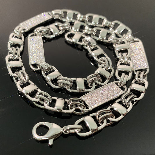 Iced Out Hip Hop Chain Necklace