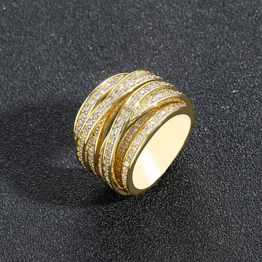 Vintage Fashion Copper Ring for Men