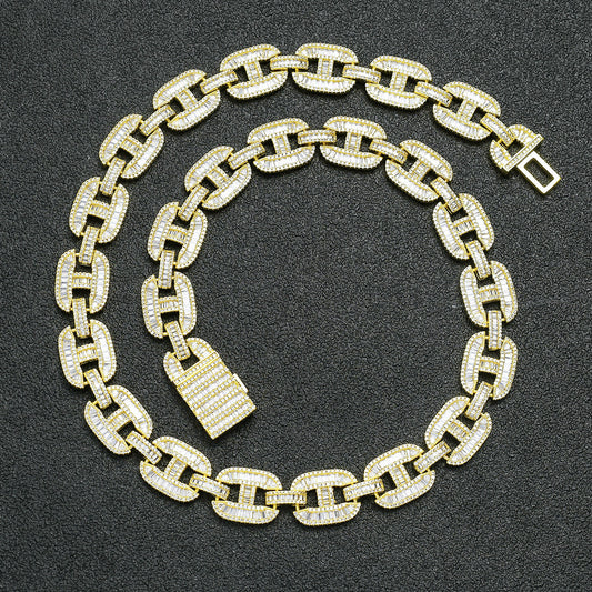 Cuban Link Copper Necklace for Men