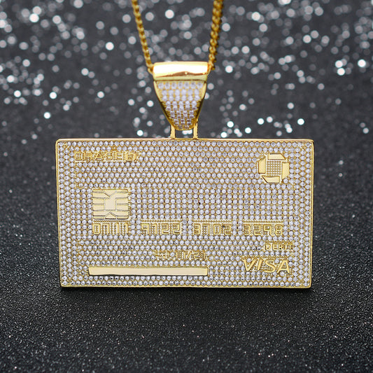 Hip Hop Fashion Copper Pendant Necklace for Men and Women
