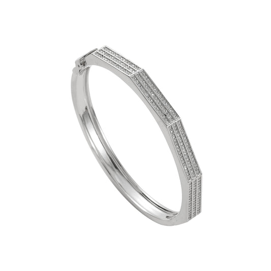 Fashion Cubic Zirconia Bracelet for Men and Women