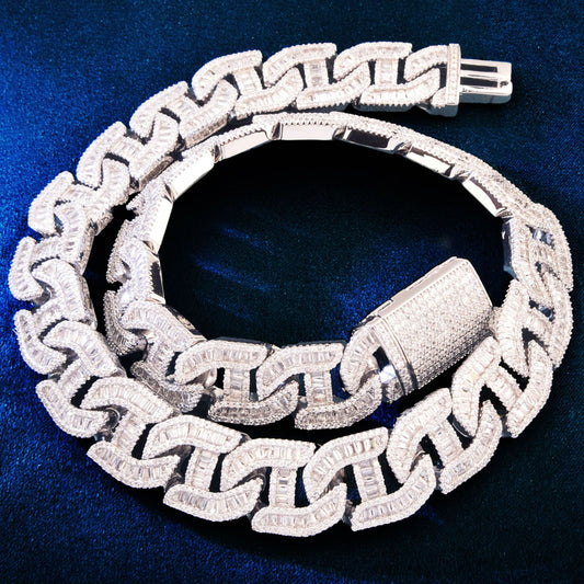 Iced Out Cuban Link Necklace for Men
