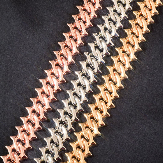 Iced Out Lock Pendant Chain