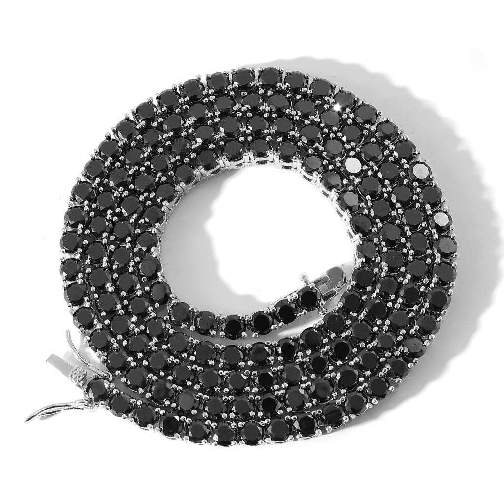 Hip Hop Vintage Fashion Cubic Zirconia Pendant Necklace for Men