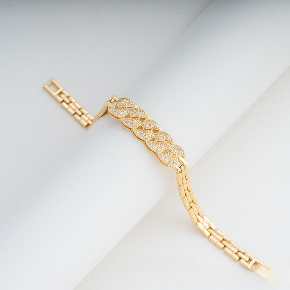 Women’s Pavé Link Statement Bracelet product image