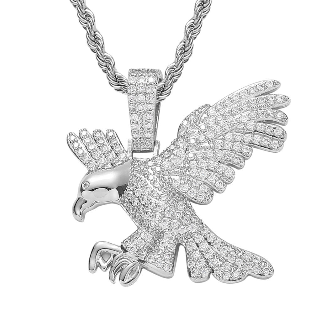 Hip Hop Fashion Copper Pendant Necklace for Men and Women