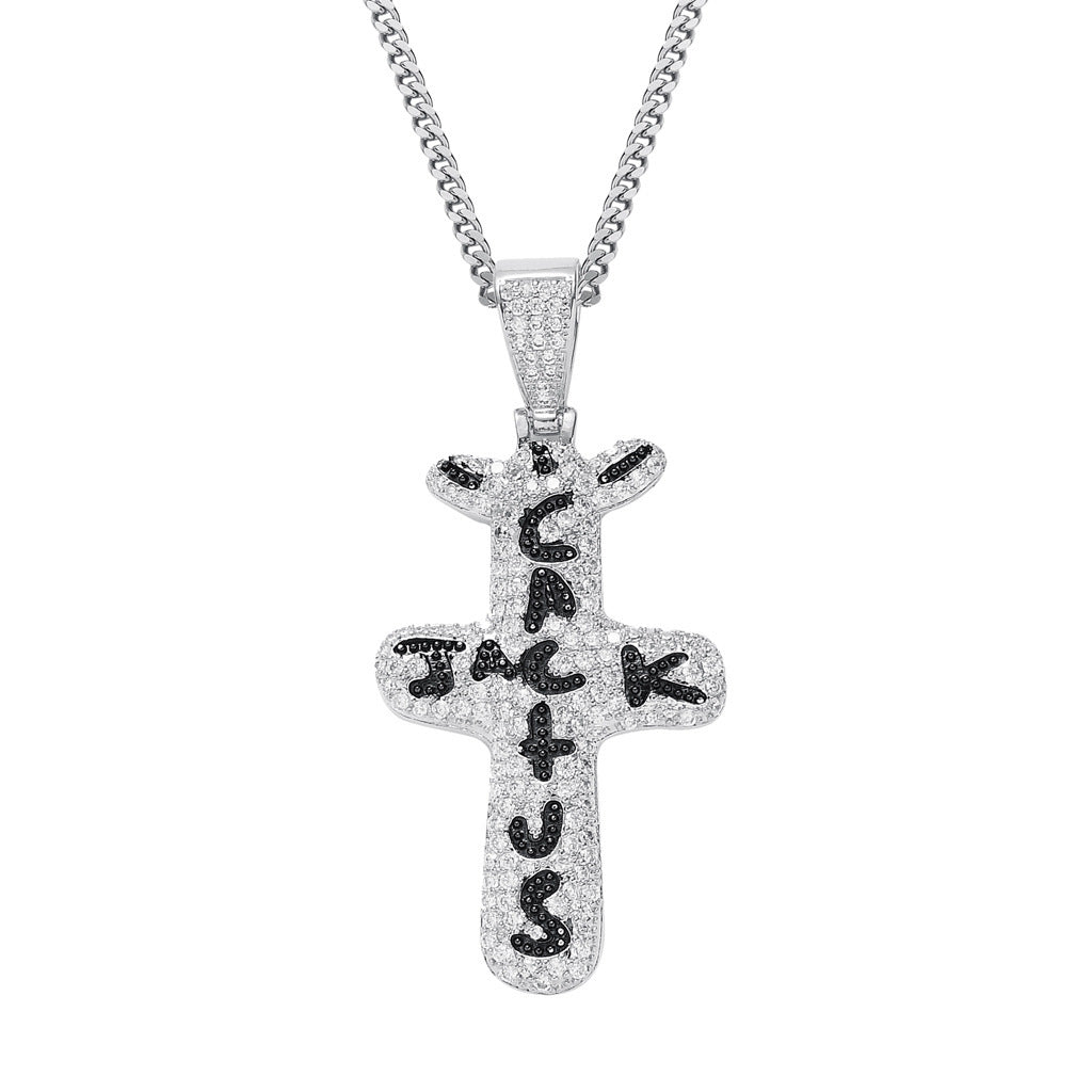 Hip Hop Cuban Link Cubic Zirconia Necklace for Men and Women