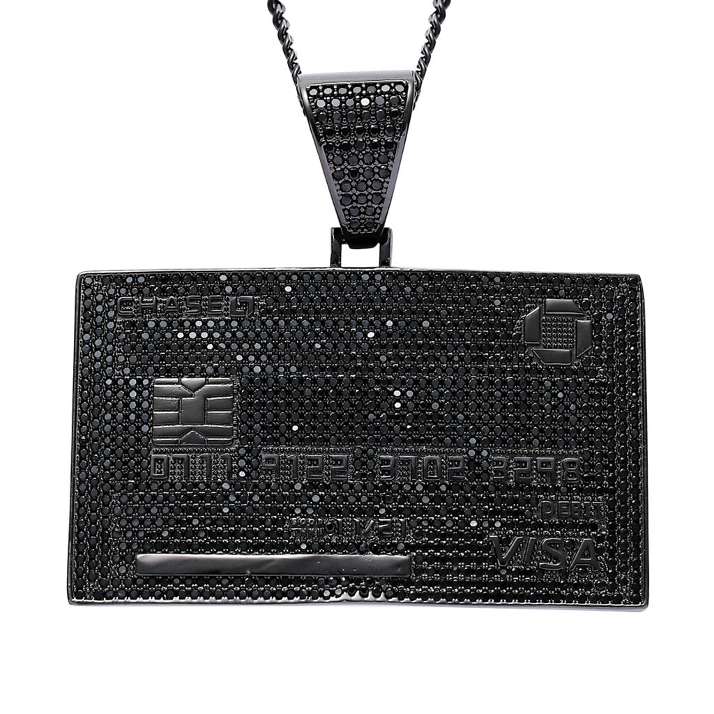 Hip Hop Fashion Copper Pendant Necklace for Men and Women