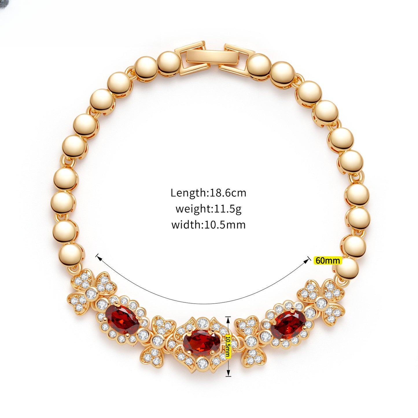 Butterfly Bow Cute Statement Bracelet for Women