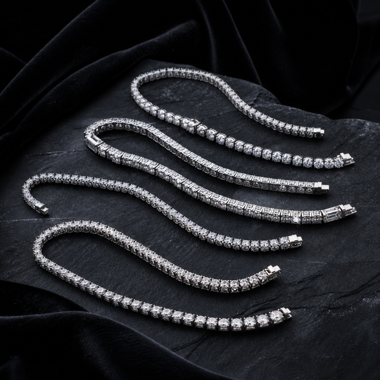 Moissanite Bracelets