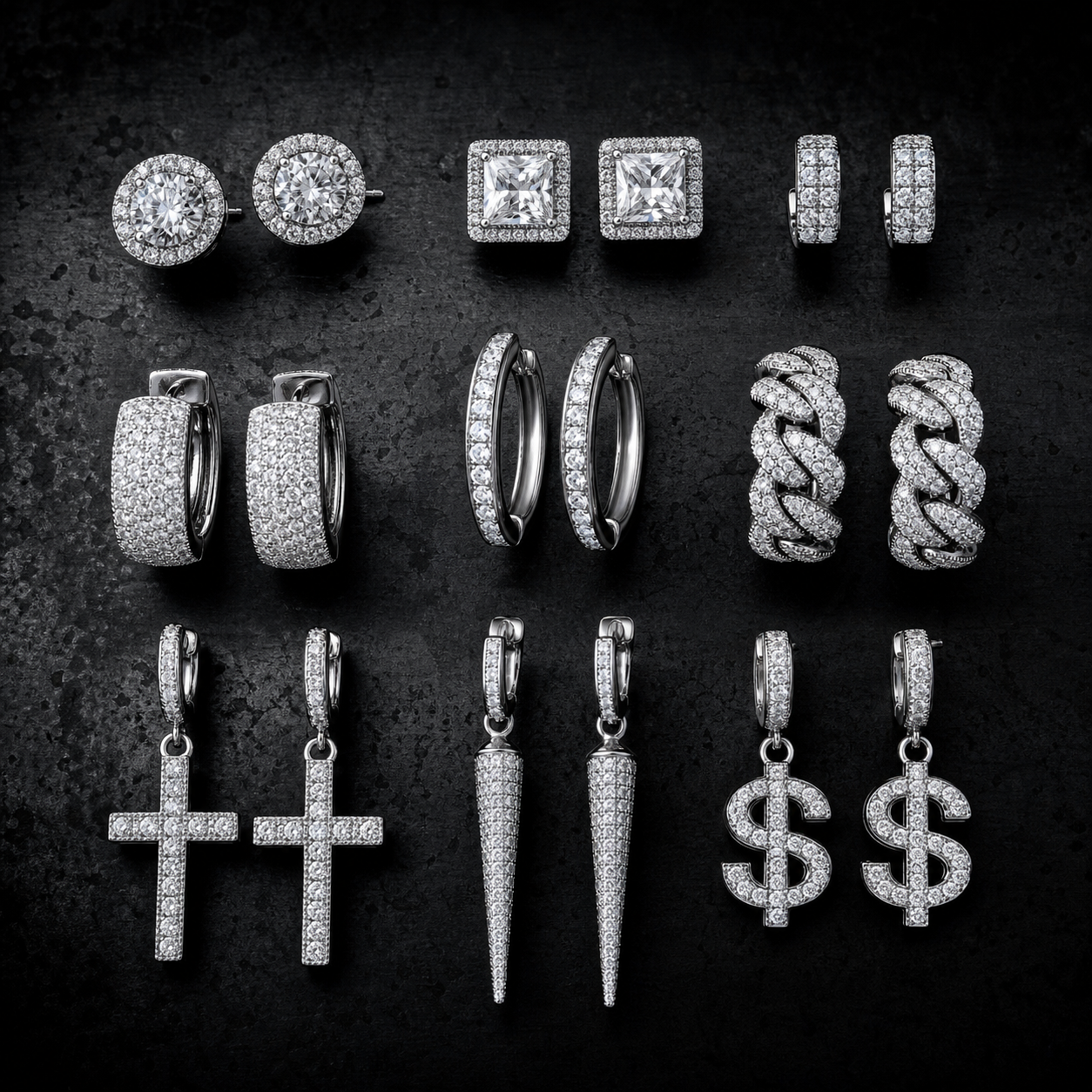 Hip Hop Earrings