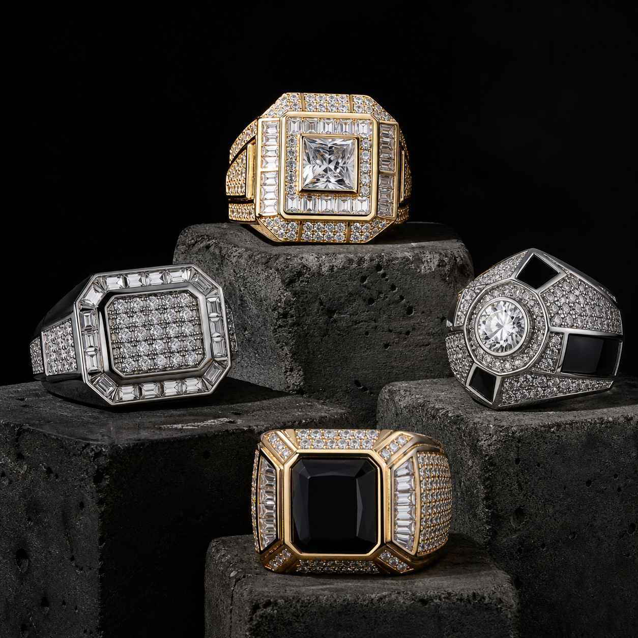 Hip Hop Rings
