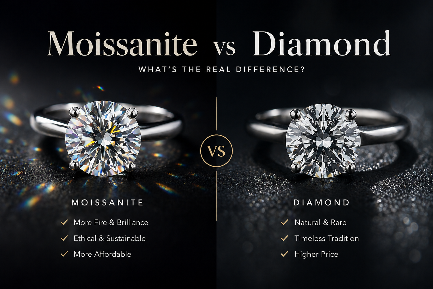 Moissanite Jewelry Series