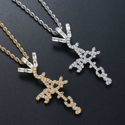 Hip Hop Fashion Copper Pendant Necklace for Men and Women