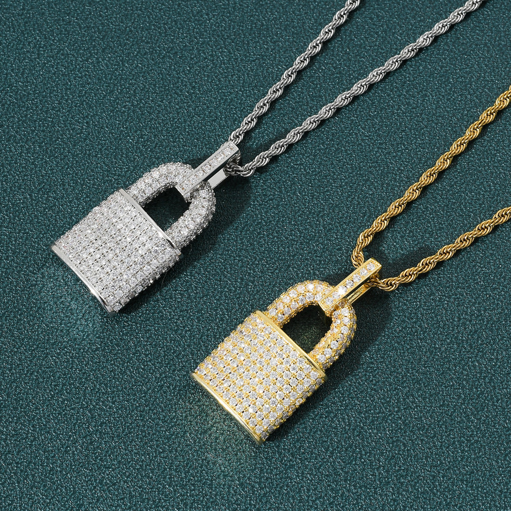 Light Luxury Fashion Copper Pendant Necklace for Men and Women