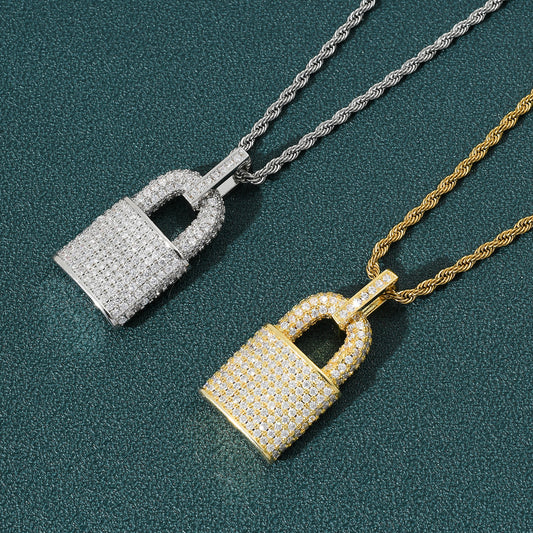 Light Luxury Fashion Copper Pendant Necklace for Men and Women