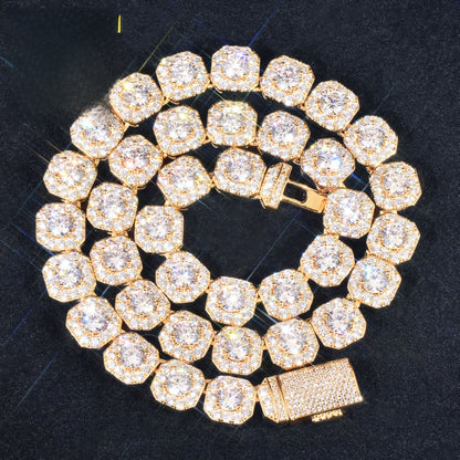 Octagon Iced Out Hip Hop Chain for Men
