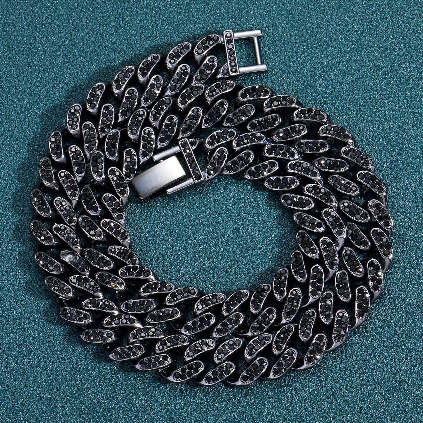 Hip Hop Cuban Link Alloy Jewelry Piece for Men
