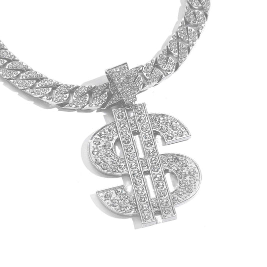 Hip Hop Cuban Link Stainless Steel Necklace for Men and Women