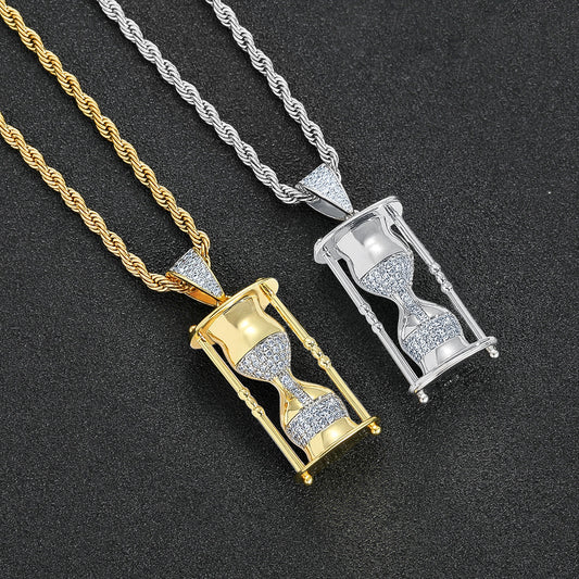 Hip Hop Fashion Copper Pendant Necklace for Men and Women
