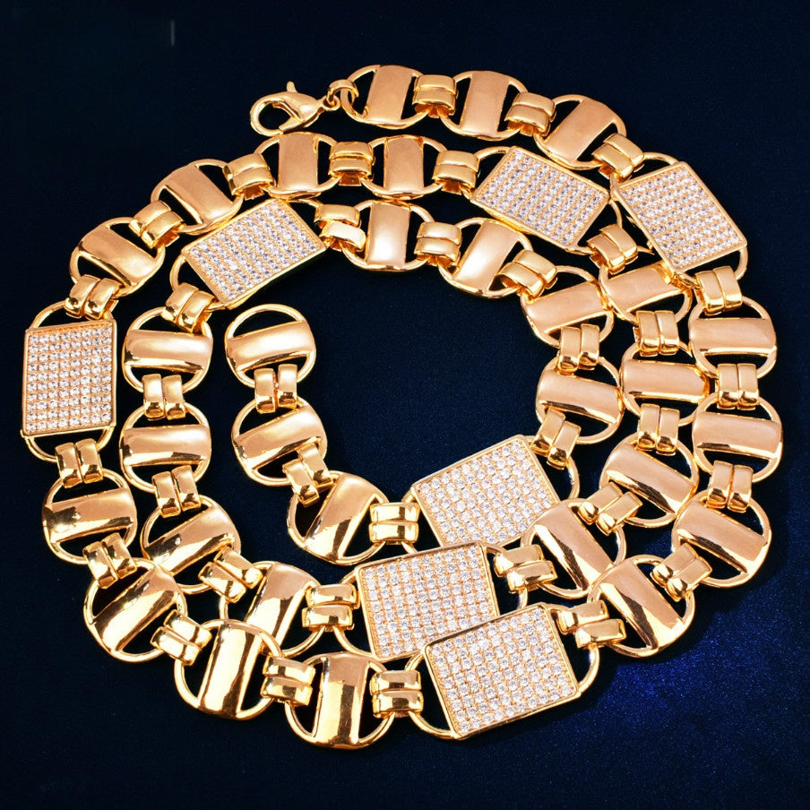 Iced Out Hip Hop Chain Necklace