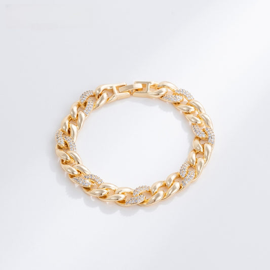 Pavé Link Chain Bracelet for Women