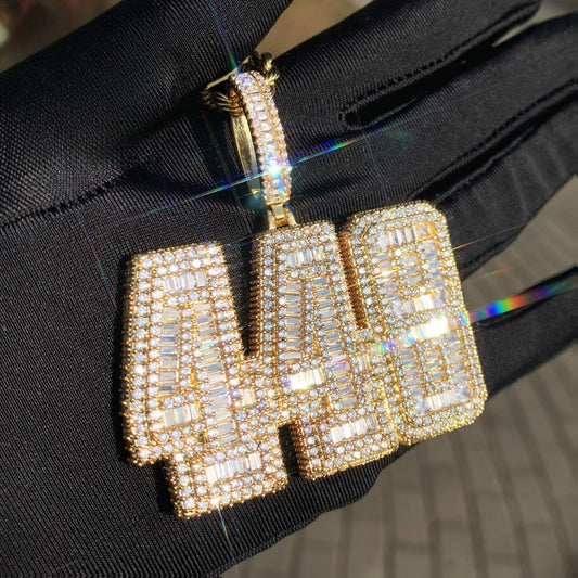 Iced Out 420 Pendant Necklace for Men