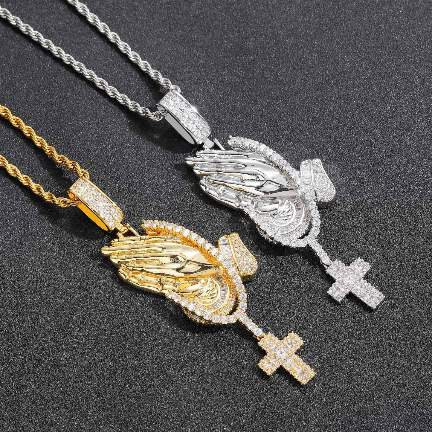 Hip Hop Fashion Copper Pendant Necklace for Men and Women