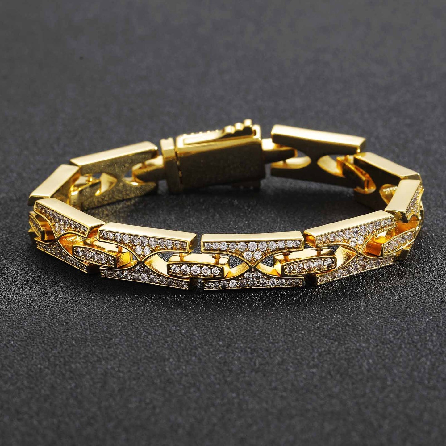 Light Luxury Fashion Copper Bracelet for Men and Women