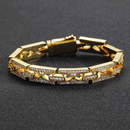 Light Luxury Fashion Copper Bracelet for Men and Women