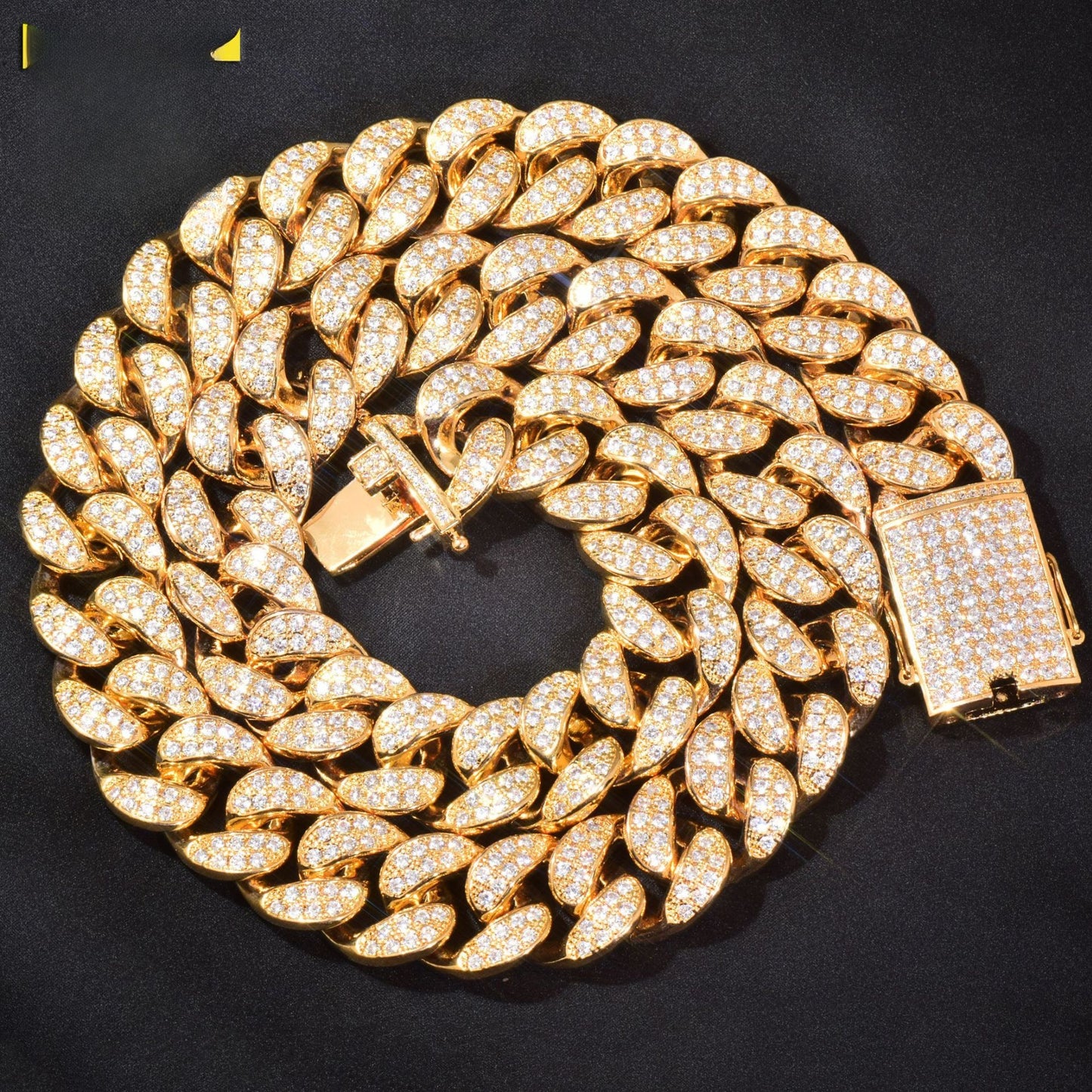 Iced Out Cuban Link Chain Necklace