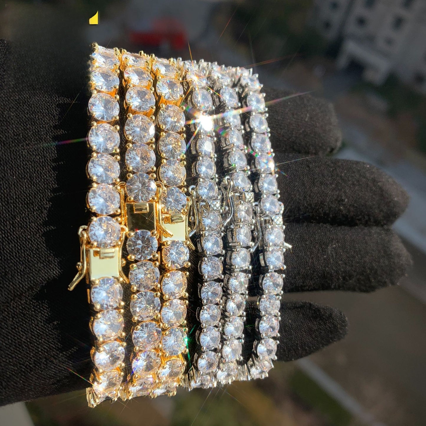 Iced Out Tennis Bracelet