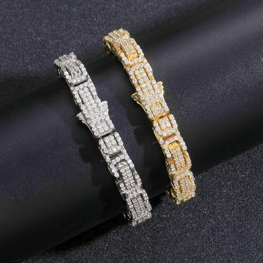 Fashion Cubic Zirconia Bracelet for Men
