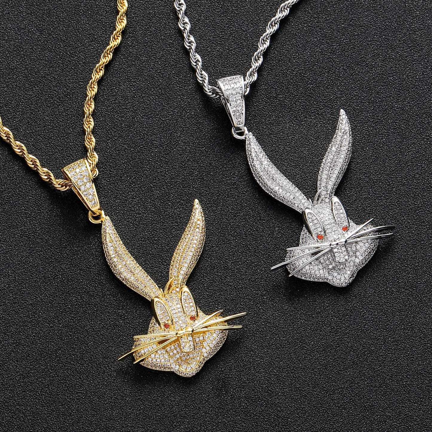 Hip Hop Fashion Pearl Necklace for Men and Women