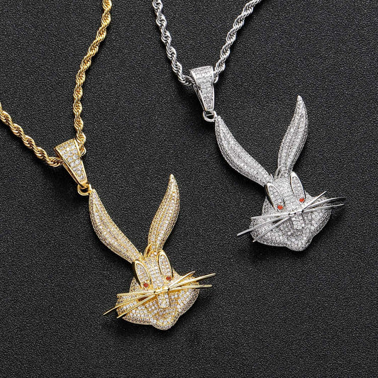Hip Hop Fashion Pearl Necklace for Men and Women