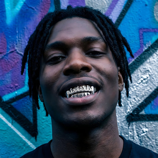 Hip Hop Grillz Mouth Jewelry for Men & Women - Statement Copper Tooth Cap in Gold or Silver Tone