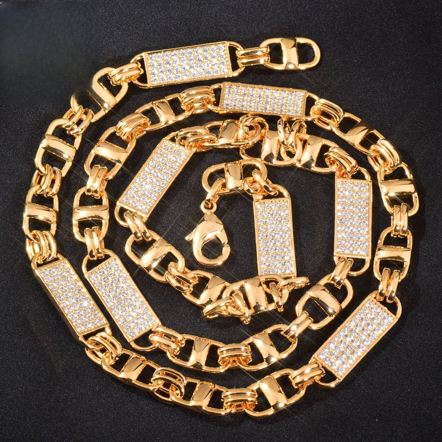 Iced Out Hip Hop Chain Necklace