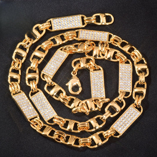 Iced Out Hip Hop Chain Necklace