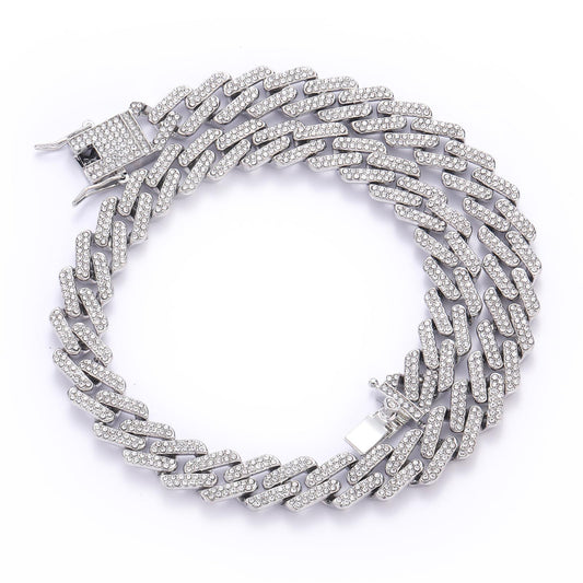 Light Luxury Cuban Link Alloy Necklace for Men