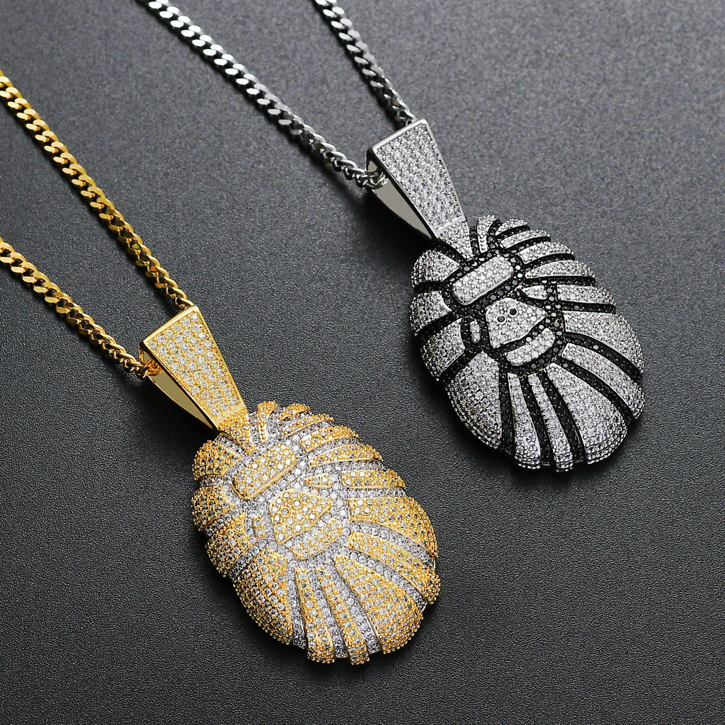 Hip Hop Fashion Copper Pendant Necklace for Men and Women