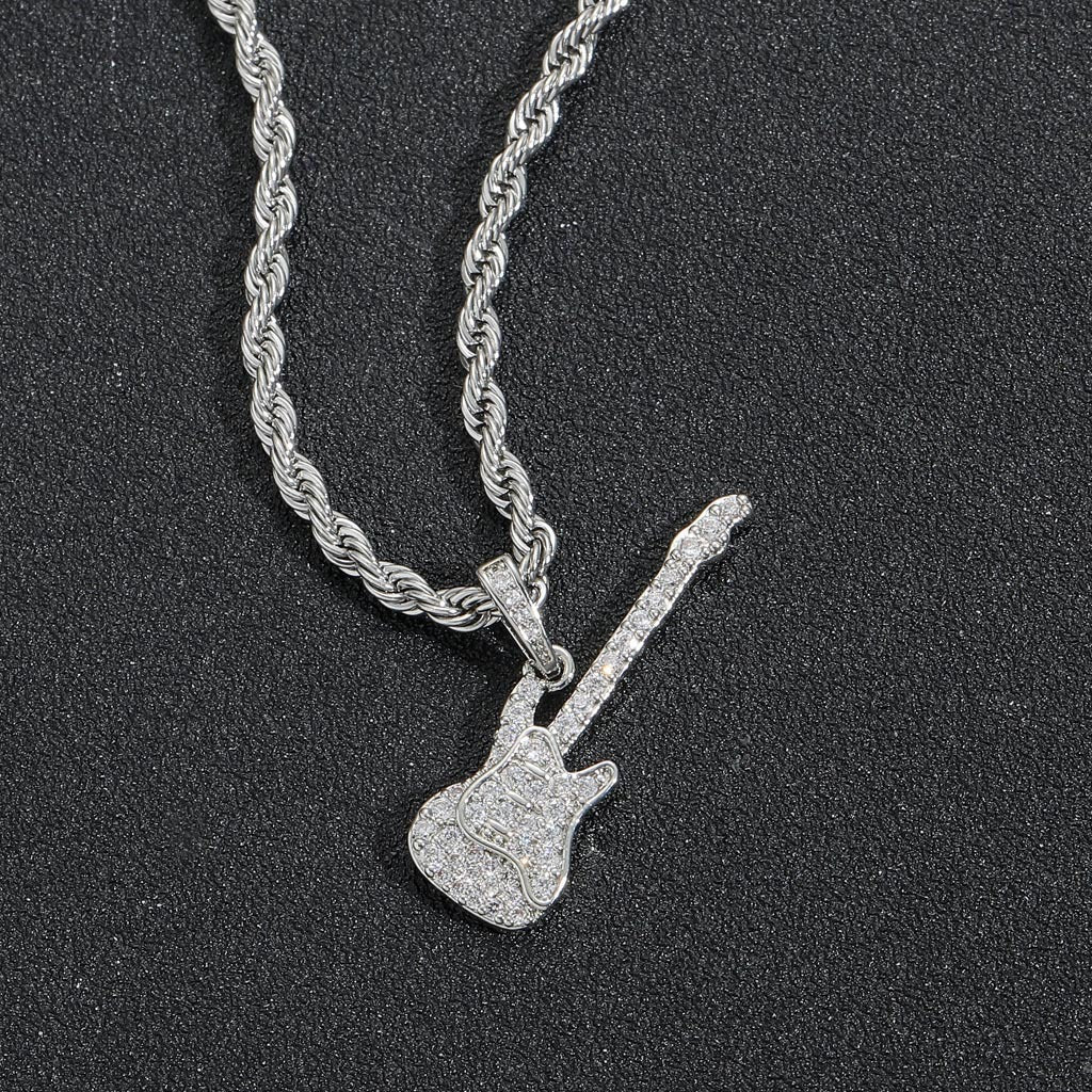 Hip Hop Punk Fashion Copper Pendant Necklace for Men and Women