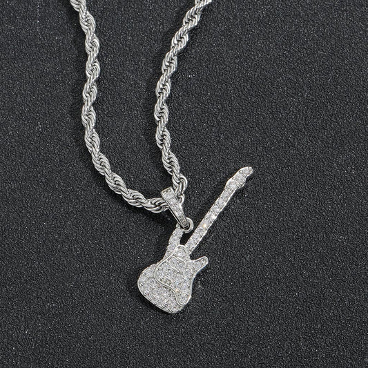 Hip Hop Punk Fashion Copper Pendant Necklace for Men and Women