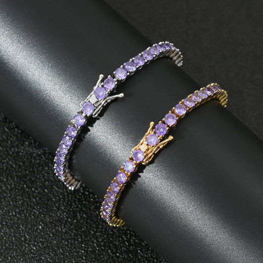 Hip Hop Fashion Cubic Zirconia Bracelet for Men and Women