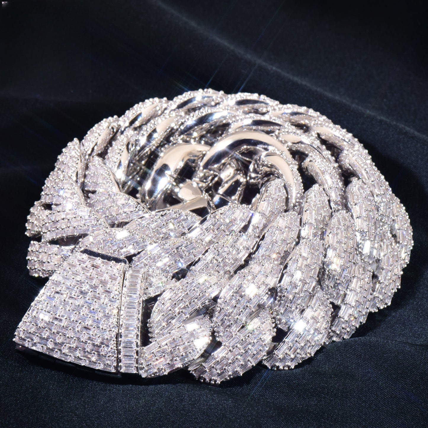 Iced Out Cuban Link Chain