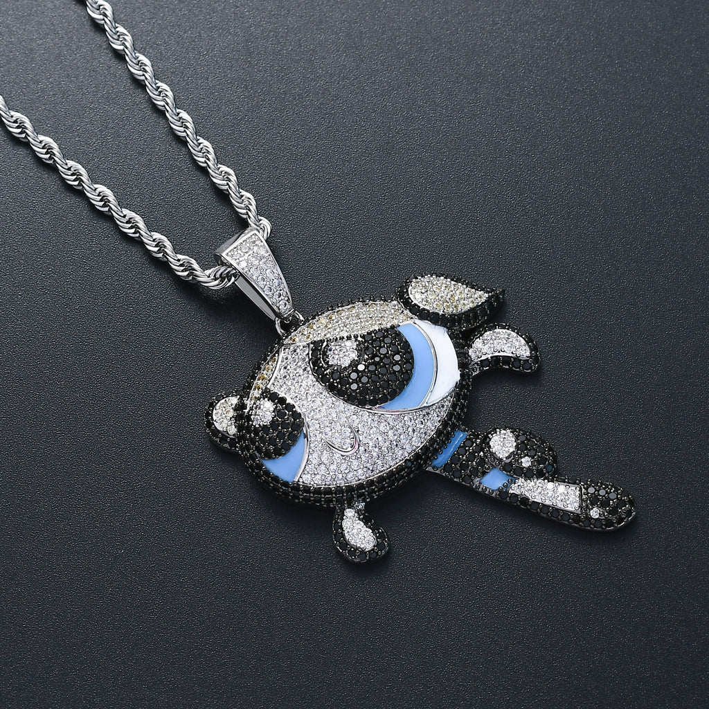 Hip Hop Fashion Copper Pendant Necklace for Men and Women