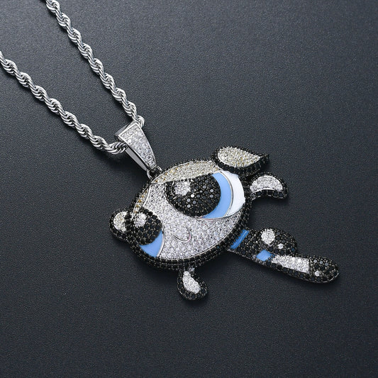 Hip Hop Fashion Copper Pendant Necklace for Men and Women